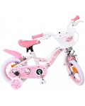 Детски велосипед с помощни колела E&L cycles - Hello Kitty, 12''