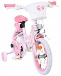 Детски велосипед с помощни колела E&L cycles - Hello Kitty, 14''