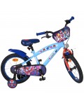 Детски велосипед с помощни колела E&L cycles - Marvel Spidey and His Amazing Friends, 16''