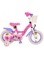 Детски велосипед с помощни колела E&L cycles - Мини Маус, 12''