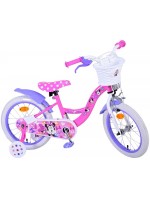 Детски велосипед с помощни колела E&L cycles - Мини Маус, 16'', CB