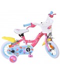 Детски велосипед с помощни колела E&L cycles - Peppa Pig, 12''