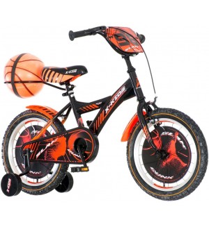 Детски велосипед Venera Bike - Basket, 16'', черен