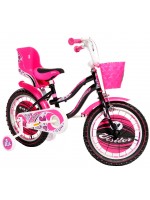 Детски велосипед Venera Bike - Little Heart, 16'', розов