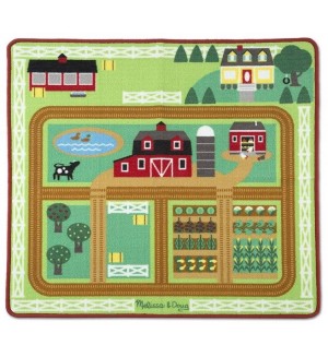 Детско килимче за игра Melissa & Doug - Ферма