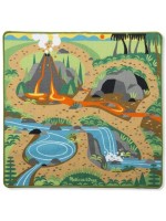 Детско килимче за игра Melissa & Doug - Праисторическа площадка