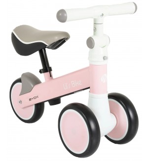 Детско колело за баланс Byox - Lil's Bike, розово