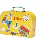 Детско куфарче Pippi - Пипи Дългото чорапче, жълто