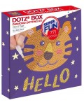 Диамантен гоблен Diamond Dotz - Hello Tiger, 771 диаманта