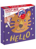 Диамантен гоблен Diamond Dotz - Hello Tiger, 771 диаманта