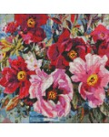 Диамантен гоблен Ideyka - Пролетна красота, 40 х 40 cm