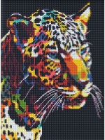 Диамантен гоблен Ideyka - Ягуар, 30 х 40 cm