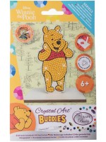 Диамантена фигурка Craft Buddy - Мечо Пух