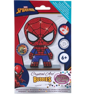 Диамантена фигурка Craft Buddy - Спайдърмен