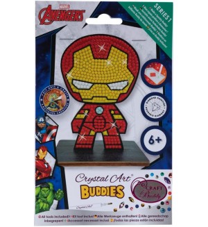 Диамантена фигурка Craft Buddy - Железният човек