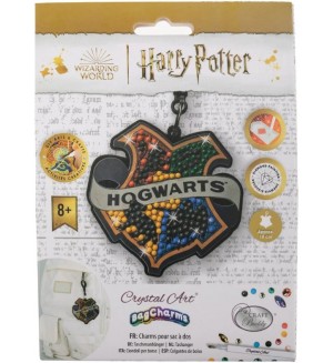 Диамантена висулка за чанта Craft Buddy - Значката на Хогуортс
