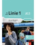 Die neue Linie 1 A1.1 Kurs- und Übungsbuch Hybride Ausgabe / Немски език - ниво A1.1: Учебник и учебна тетрадка