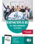 Discover - B1 Preliminary for Schools: Student's Book + Workbook + Digital Book / Английски език - ниво B1: Учебник + учебна тетрадка + онлайн материали