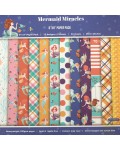 Дизайнерска хартия Ем Арт - Mermaid Miracles, 20.3 x 20.3 cm