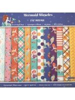 Дизайнерска хартия Ем Арт - Mermaid Miracles, 20.3 x 20.3 cm