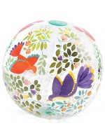 Надуваема топка Djeco - Birds, 35 cm