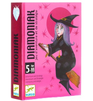 Детска игра с карти Djeco -  Diamoniak