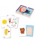 Игра с карти Djeco - Bisous Dodo
