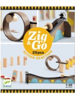 Детски конструктор Djeco Zig & Go - 25 части