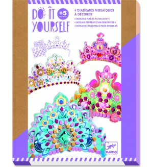 Творчески комплект Djeco - Направи диадема