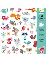 Стикери Djeco - Малки приятели, 160 броя