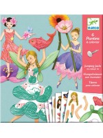 Детска игра Djeco - Aтелие за движещи се кукли феи