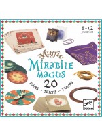 Детски комплект за фокуси Djeco - Mirable Magus, 20 фокуса