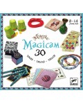 Детски комплект за фокуси Djeco - Magicam, 30 фокуса