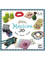 Детски комплект за фокуси Djeco - Magicam, 30 фокуса