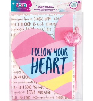 Дневник с химикалка 3C4G - Follow Your Heart Дневник с химикалка 3C4G - Follow Your Heart