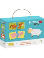 Детски образователен пъзел Dodo Duo - Животните на село