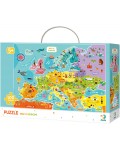 Пъзел Dodo от 100 части - Карта на Европа