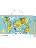 Пъзел за наблюдателност Dodo - Животните по света