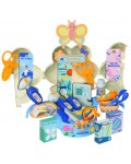 Докторски комплект в куфар-цвете Raya Toys - Doctor playing house, 40 части