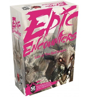 Допълнение за ролева игра Epic Encounters: Lair of the Red Dragon (D&D 5e compatible)