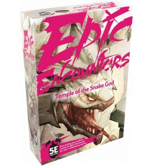 Допълнение за ролева игра Epic Encounters: Temple of the Snake God (D&D 5e compatible)