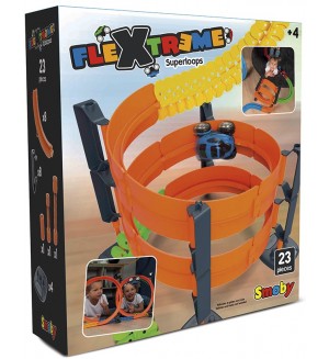 Допълнителен комплект Smoby - Писта Flextreme Superloops