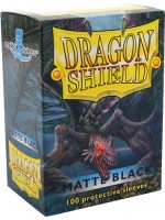 Dragon Shield Standard Sleeves - Черни, матови (100 бр.)
