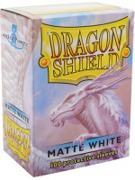 Dragon Shield Standard Sleeves - Бели, матови (100 бр.)