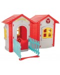 Двойна къща за игра Pilsan - Magic House, сива
