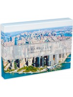 Двустранен пъзел Galison от 500 части - Гледка към Ню Йорк