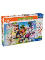 Двустранен пъзел Trefl от 24 макси части - Сладки котета Двустранен пъзел Trefl от 24 макси части - Сладки котета