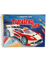 Джобна книжка за оцветяване Monser cars Tuning