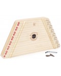 Детски музикален инструмент Hape - Дървена арфа