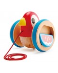 Дървена играчка за дърпане Hape - Пиленце